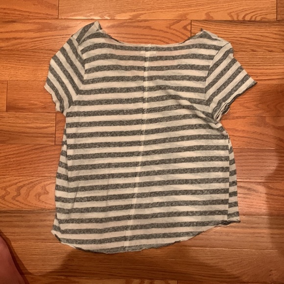 Project Social T striped white gray wearever tee size XS - Picture 3 of 3